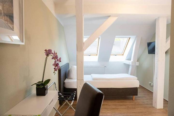 Ferienwohnung für 5 Personen, mit Terrasse und Garten sowie Sauna und Ausblick in Güstrow - 3