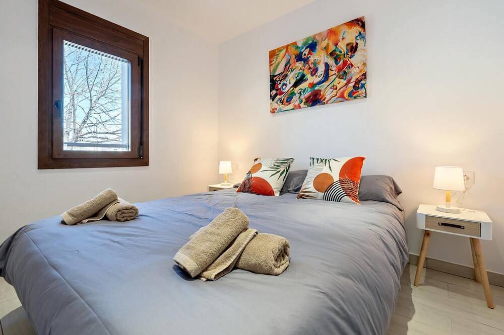 Family house with terrace and a/c 8min beach in Santa Cristina d'Aro, Costa Brava