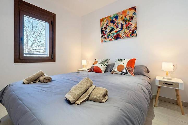 Family house with terrace and a/c 8min beach in Santa Cristina d'Aro, Costa Brava