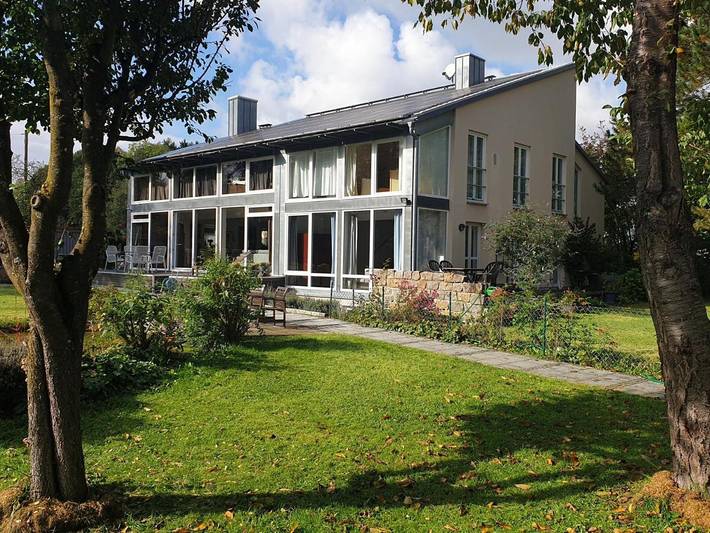 Ferienhaus für 5 Personen, mit Terrasse und Sauna sowie Garten in Münchner-umland