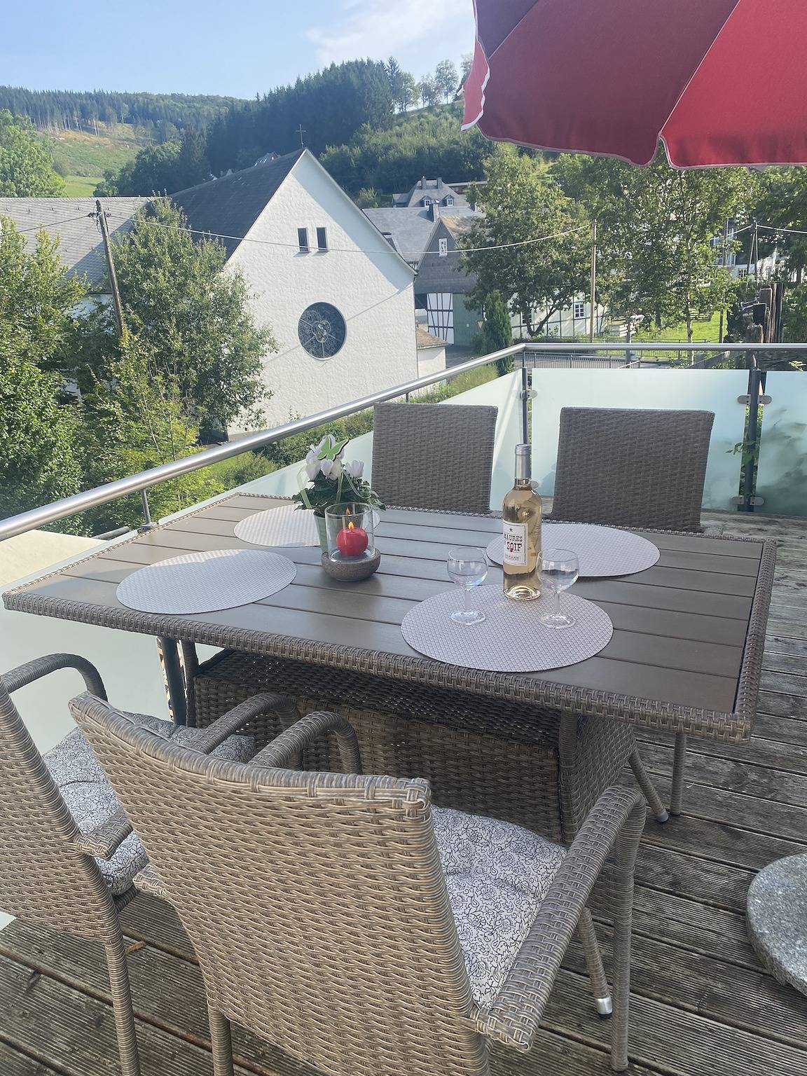 Ganze Wohnung, Apartment 'Dick' mit privater Terrasse und Wlan in Westfeld, Schmallenberg