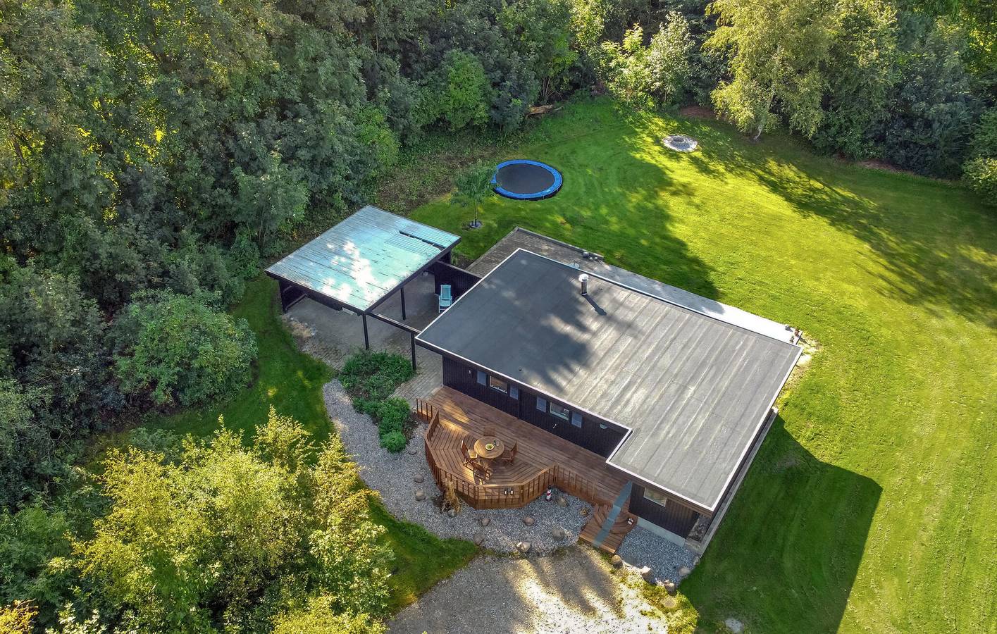 Feriehus for 5 personer med have in Limfjord in Westjütland