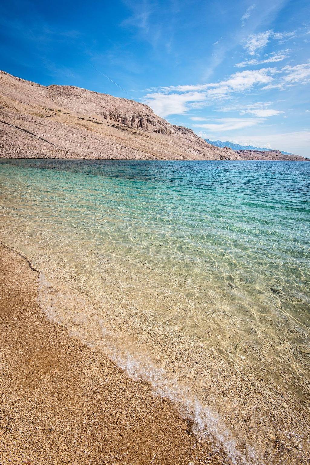 Ganze Wohnung, Ferienwohnung in Stara Novalja mit Meerblick, Loggia, Klimaanlage, W-Lan (133-1) in Stara Novalja, Pag