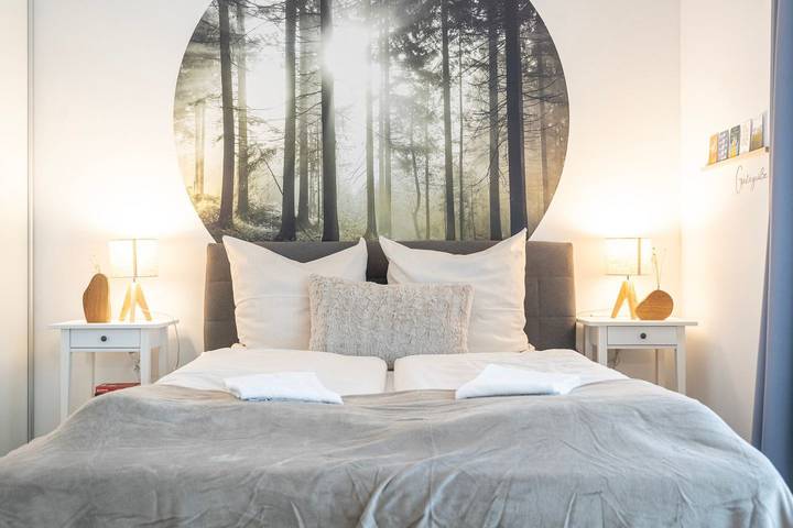 Ferienwohnung für 4 Personen, mit Balkon/Terrasse und Terrasse sowie Garten und Sauna in Ammerland - 2