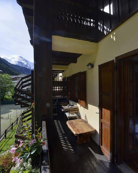 Gîte pour 4 personnes, avec terrasse et vue dans Pré-Saint-Didier - 4
