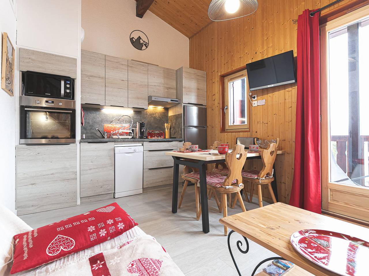 Ganze Wohnung, Wohnung mit Haustieren, Bergblick - 6 Pers. in Aussois, Vanoise-Massiv