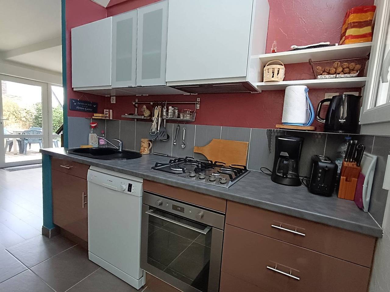 Haus für 5 Pers mit Terrasse u. Meerblick in Perros-Guirec in Perros-Guirec, Rosa Granitküste