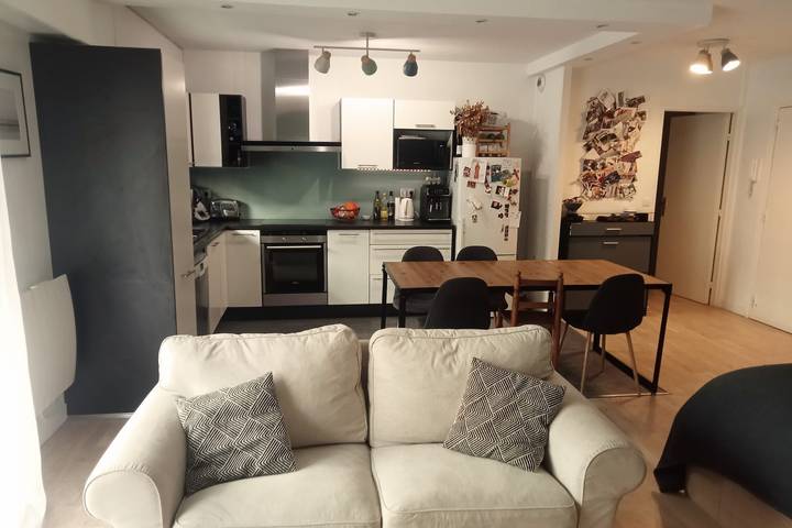 Gîte pour 5 personnes, avec balcon, adapté aux familles à Boulogne-Billancourt - 4
