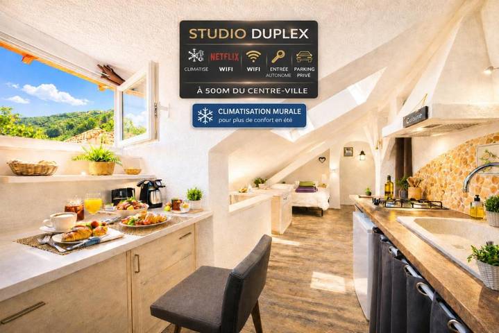 Gîte pour 2 personnes, avec vue à Pallud