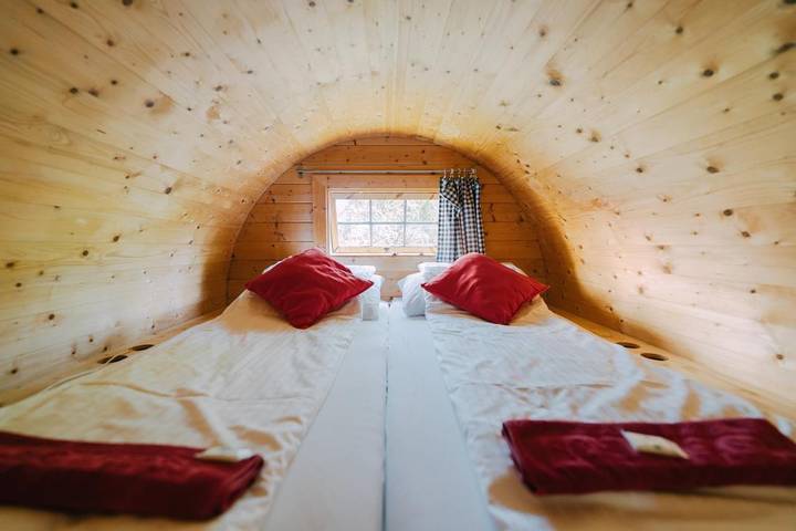 Bungalow für 2 Personen, mit Balkon und Terrasse sowie Garten und Ausblick in Niederösterreich - 4