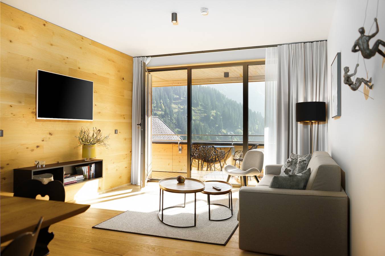 Geheel appartement, Heimat 1495m Appartement Typ 6 in Schröcken, Bregenzerwoud