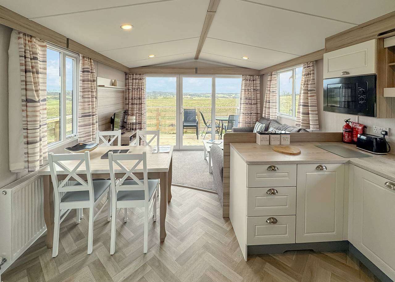 Cree 2 bed caravan in Dumfries und Galloway