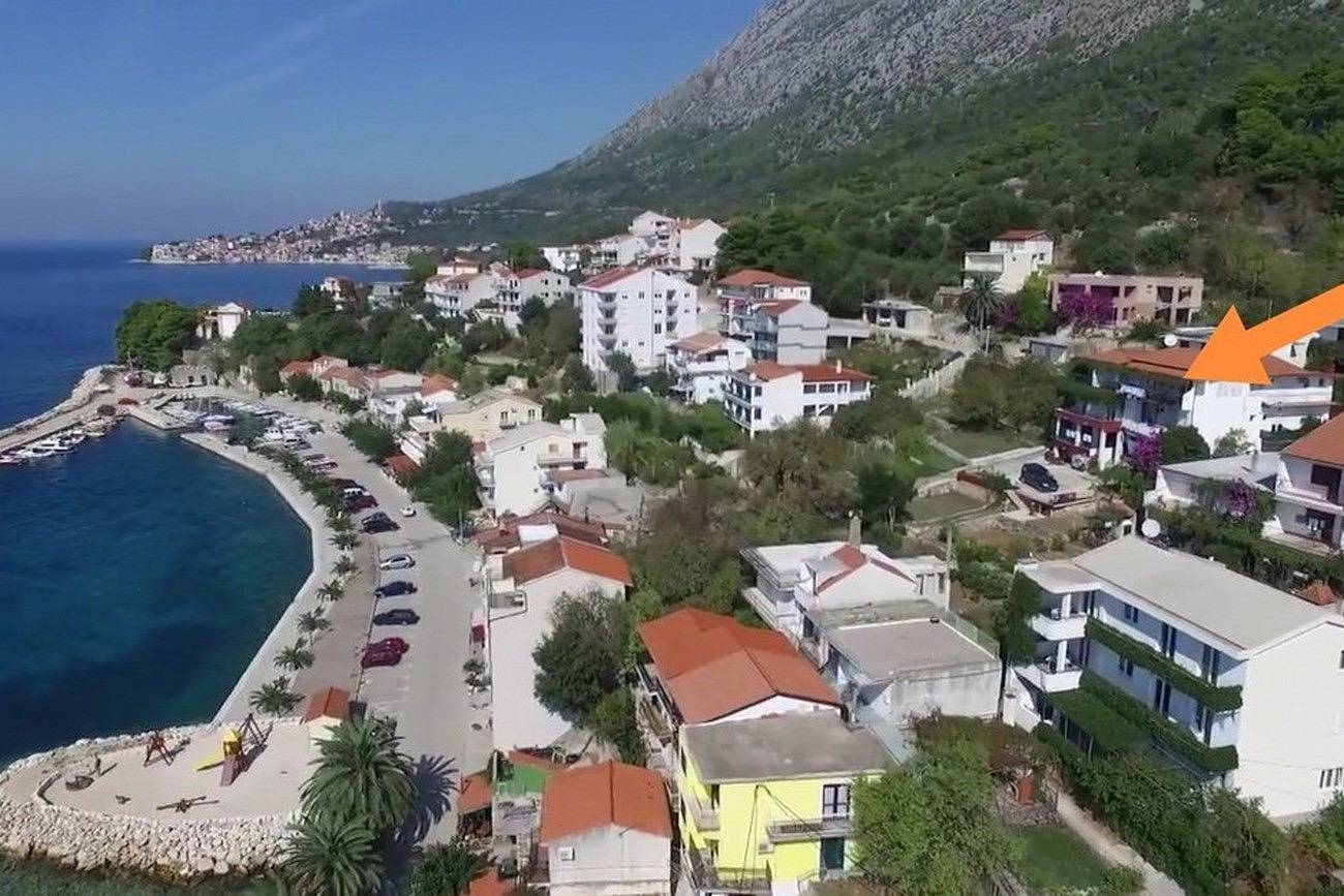 Ganze Wohnung, 1-Zimmer-Ferienwohnung mit Balkon und Meerblick Zivogosce - Porat, Makarska A-16289-a in Zivogosce, Makarska Riviera