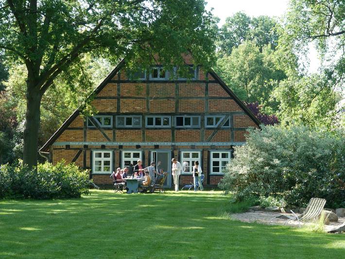 Ferienwohnung für 8 Personen, mit Garten