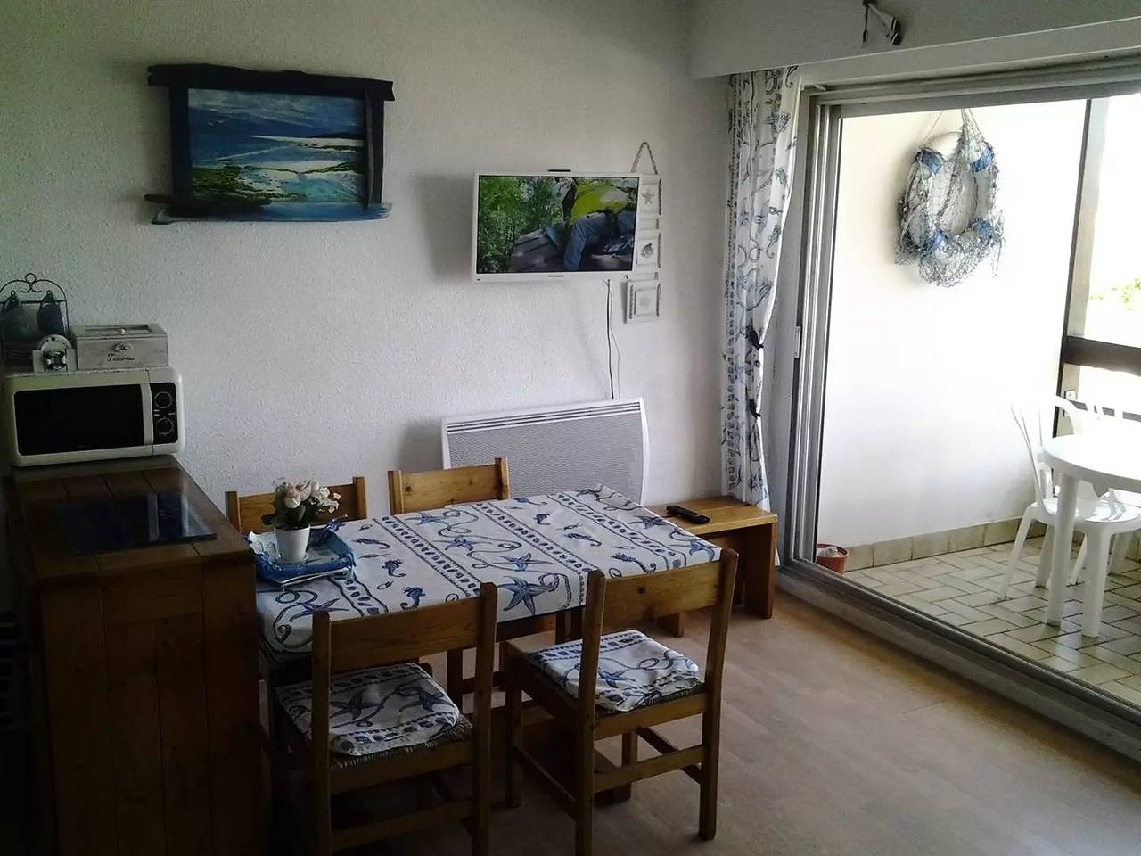 Ganzes Studio, Carnac - Kabinenstudio - 23m2 - Meerblick in Carnac Plage, Carnac