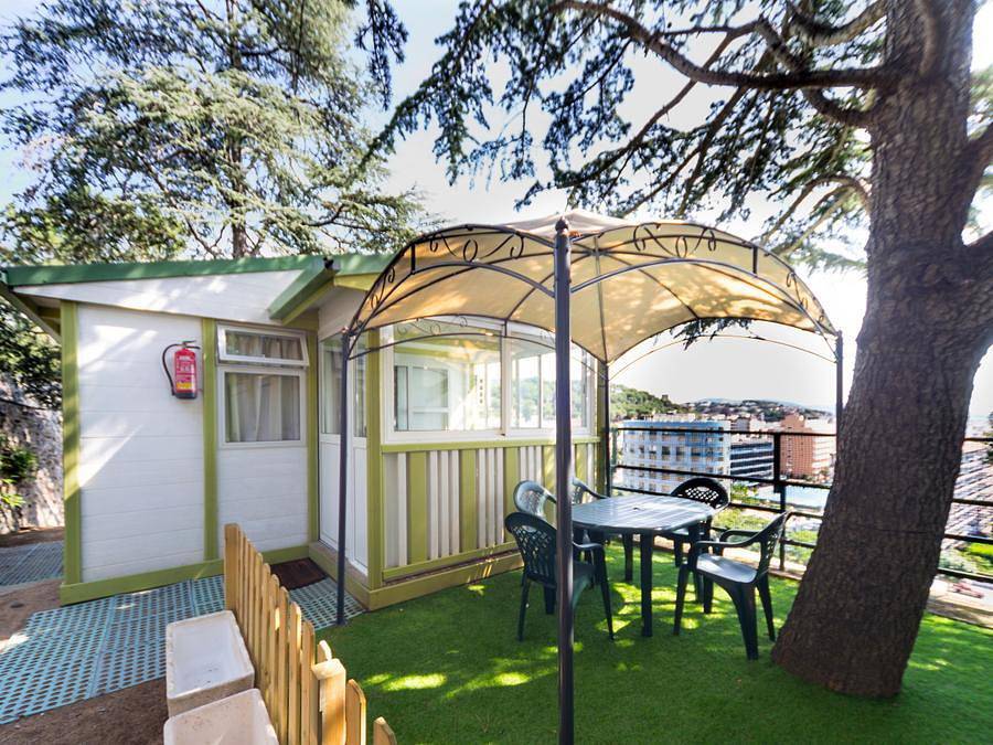 Camping El Far - Bungalow 4 personen - Bungalow 4 Personen mit Seeblick in Calella, Costa del Maresme