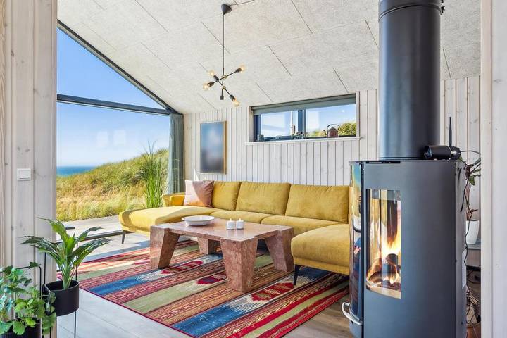 Luksus-feriehus med panoramaudsigt i Tornby in Region Hirtshals, Tannis Bugt