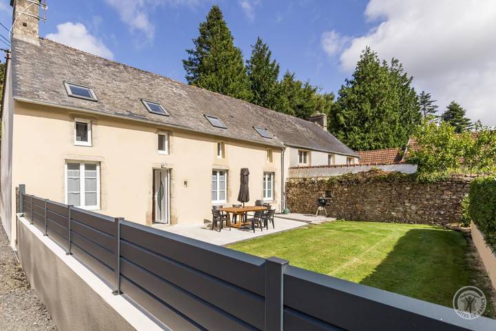 Gîte pour 7 personnes, avec jardin et terrasse