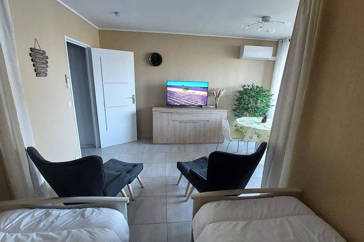 Apartamento de vacaciones para 2 personas, con balcón, Se admiten mascotas - 1