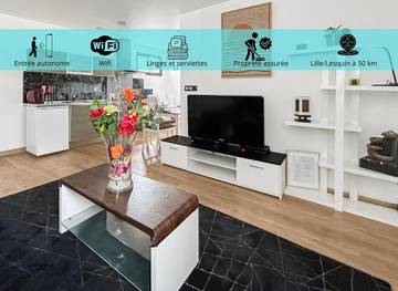 Gîte pour 4 personnes à Bruay-la-Buissière