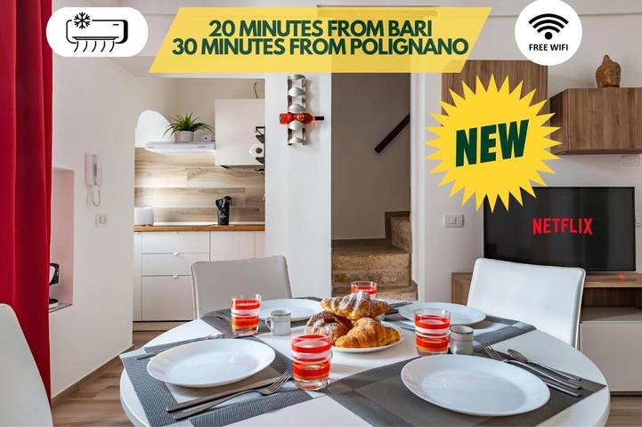 Casa vacanza per 7 persone, con Balcone e Terrazza nonché Panorama a Casamassima