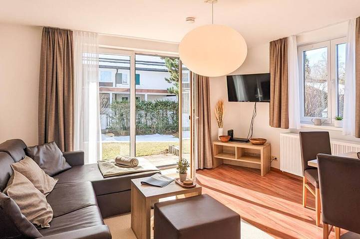 Ferienwohnung für 2 Personen, mit Terrasse und Garten