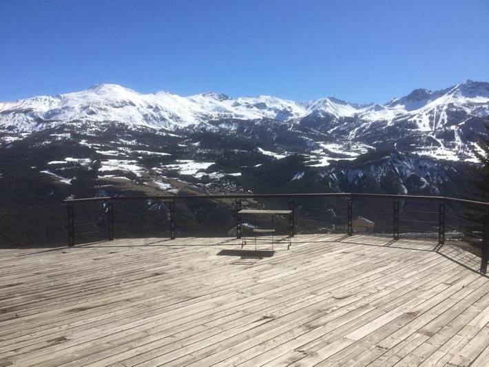 Gîte pour 6 personnes, avec jardin et vue, animaux acceptés à Faucon-de-Barcelonnette - 3
