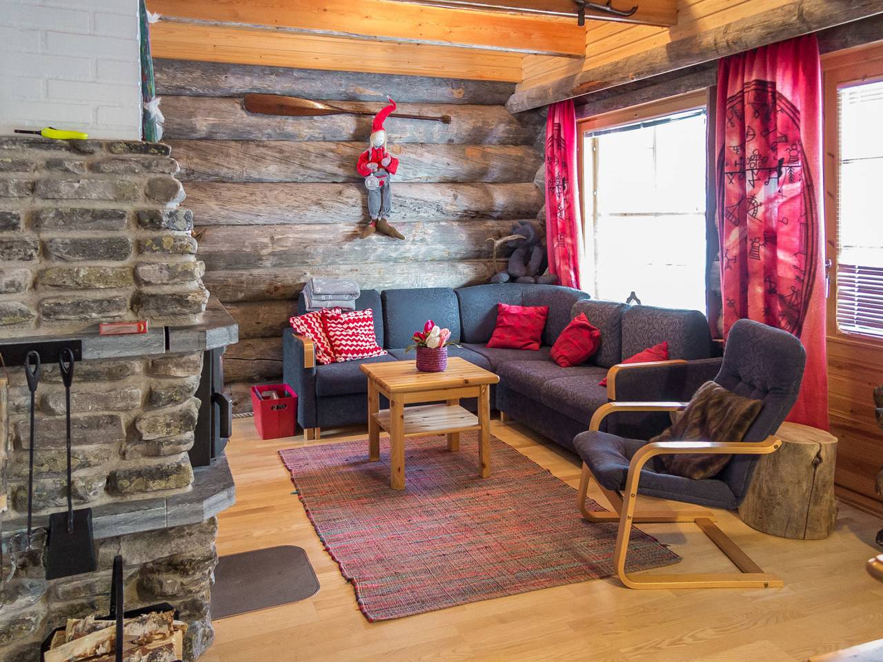 Ganze Wohnung, Lumipolku a 1 in Äkäslompolo, Lappland