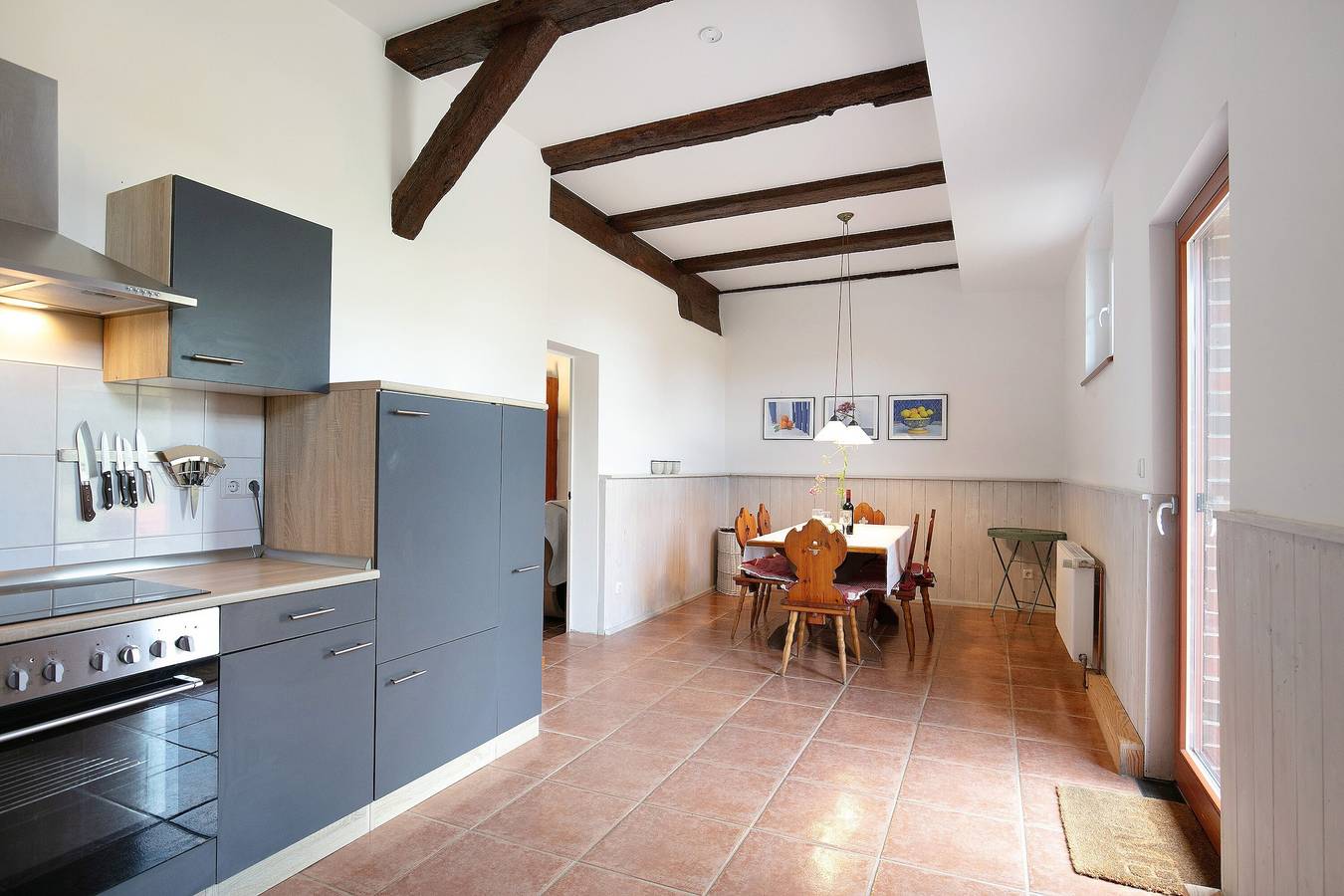 Ganze Wohnung, Ferienwohnung Hof Luisenau" mit Privatem Garten, Balkon und Wlan in Temmen-Ringenwalde, Barnimerland Region