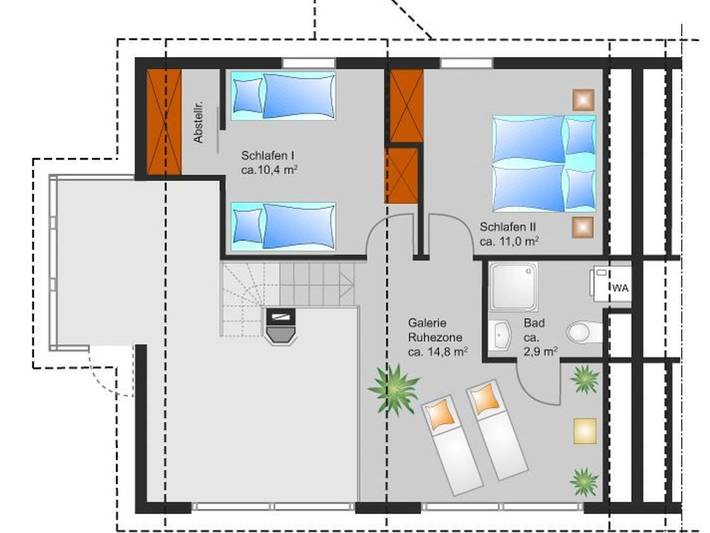 Ferienhaus für 8 Personen, mit Terrasse und Sauna sowie Whirlpool, mit Haustier in Nordhorn - 4