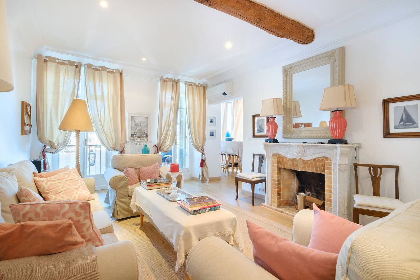 Ganze Wohnung, Ferienwohnung 'Magnifique Vue Mer' mit Meerblick, Wi-Fi und Klimaanlage in Villefranche-sur-Mer, Nizza und Umgebung