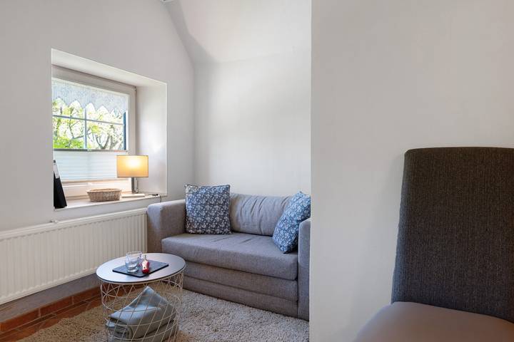 Ganze Wohnung, Ferienwohnung 'Mövennest' mit Gemeinschaftsterrasse, Gemeinschaftsgarten und Wi-Fi in Emmelsbüll-Horsbüll, Nordfriesland