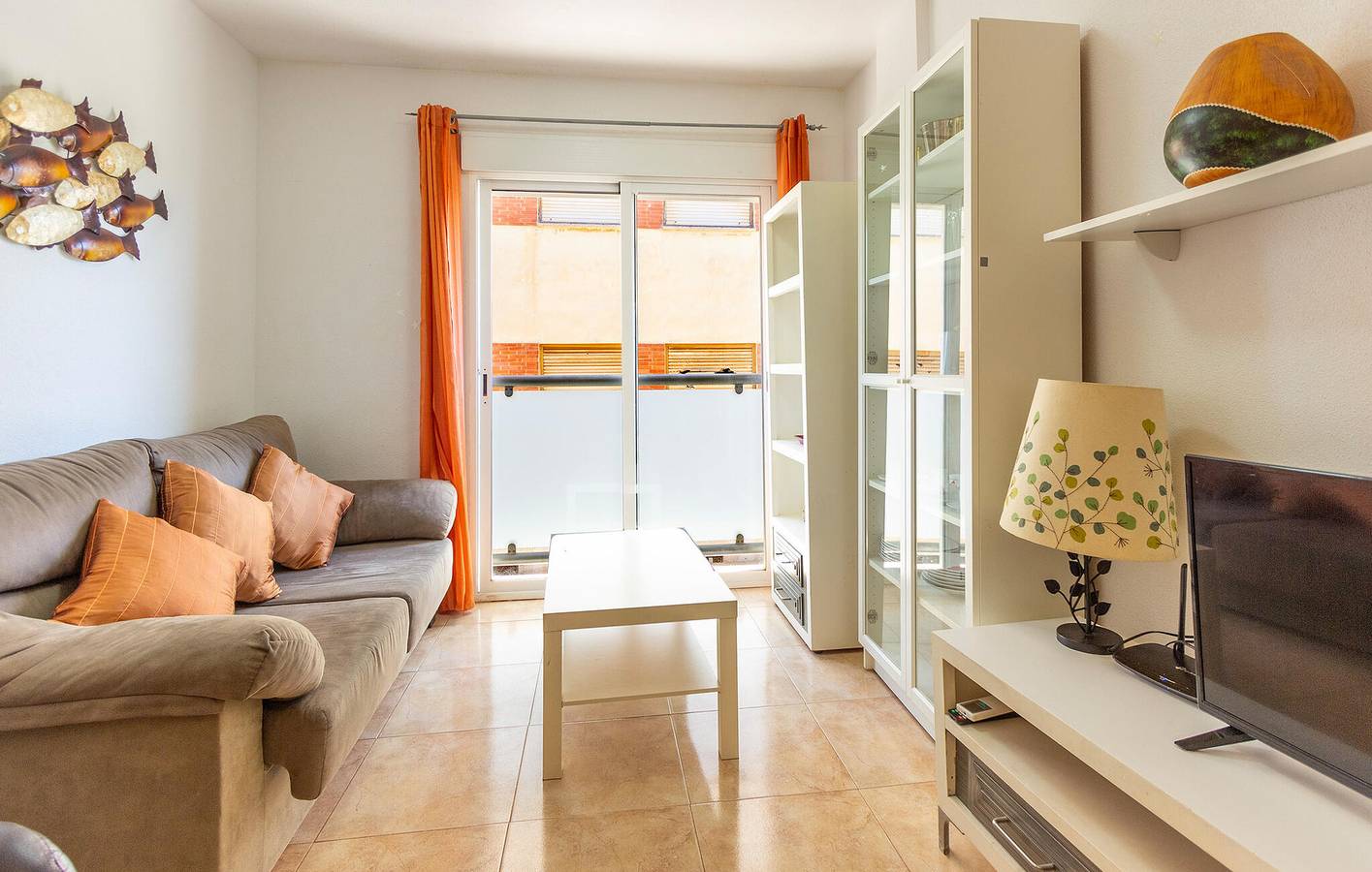 Apartamento vacacional entero, Apartamento frente a la playa con terraza y AC - Playa Barnuevo 100m in San Javier, Costa Cálida
