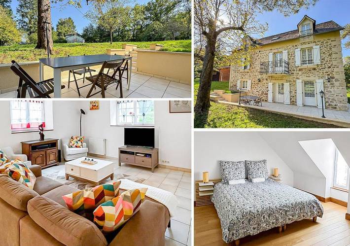 Location de vacances pour 8 personnes, avec jardin à Cublac - 2