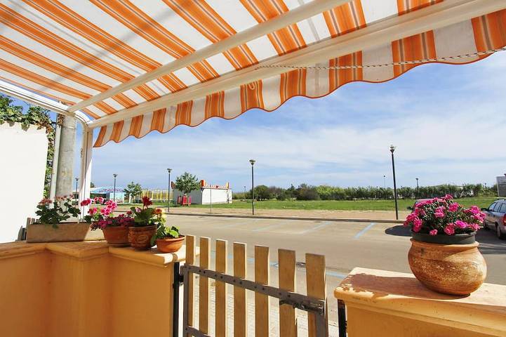 Ferienhaus für 4 Personen, mit Terrasse in Pescoluse