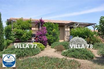 Gîte pour 5 personnes, avec terrasse ainsi que jardin et piscine à Serra-di-Ferro