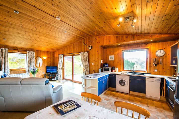 Chalet für 3 Personen mit Garten in Stirling und Umgebung