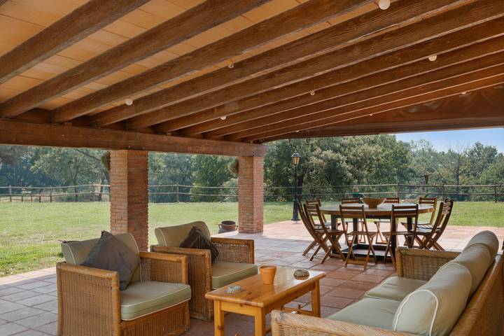 Casa rural para 14 personas, con jardín en Maresme - 3