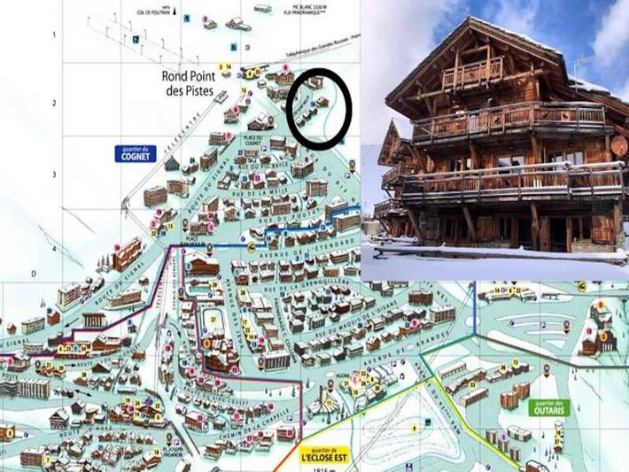 Appartement de vacances pour 14 personnes, avec terrasse ainsi que jacuzzi et sauna, animaux acceptés - 1