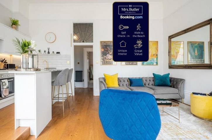 Holiday rental for 4 people, with Balcony and Terrace as well as View in Hove