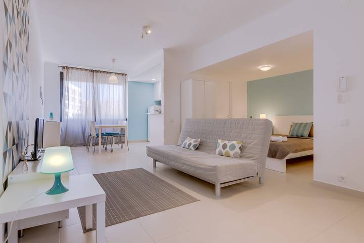 Studio für 3 Personen, mit Terrasse - 1