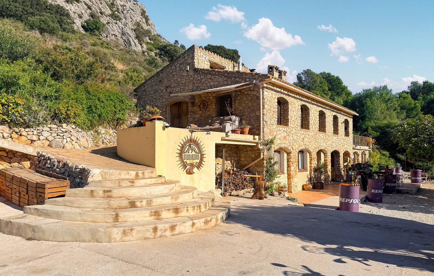 Retraite avec vue sur la mer avec WiFi, climatisation et parking, à 2,5 km de Bolulla in Tàrbena, Costa Blanca