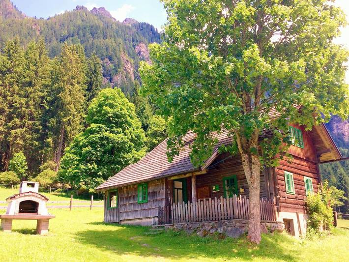 Hütte für 6 Personen, mit Terrasse und Garten in Rohrmoos