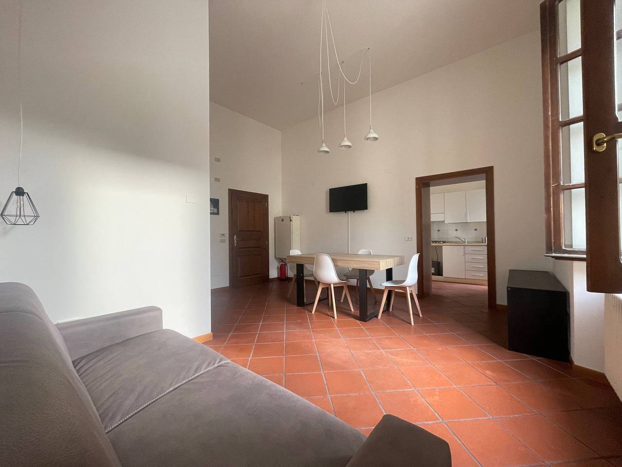 Ganze Wohnung, Ruhiges Apartment mit 2 Schlafzimmern im historischen Bagno di Romagna in Bagno di Romagna, Forlì-Cesena Provinz