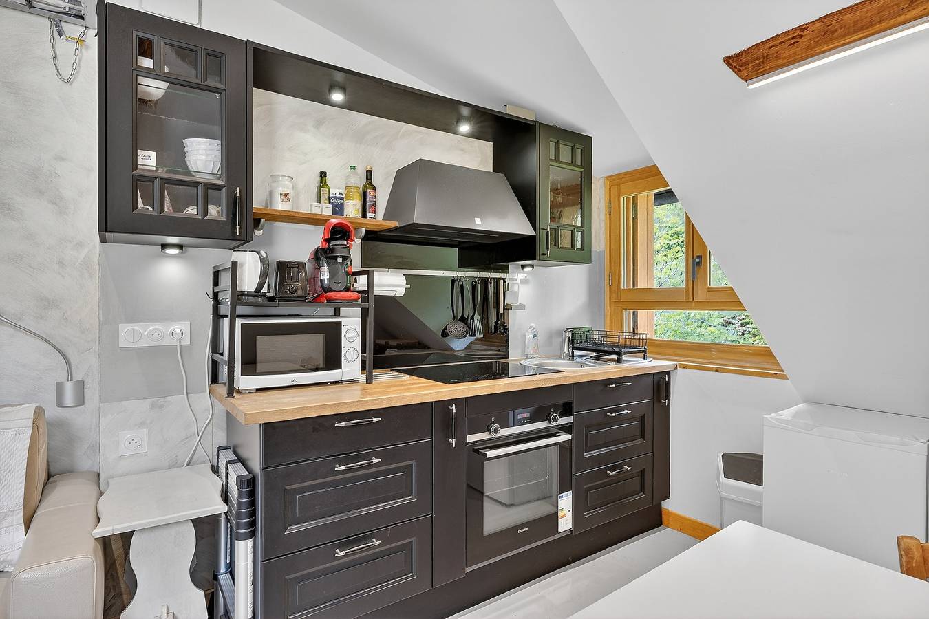 Ganzes Studio, Studio-Apartment 'En Montagne, Mercantour' mit Bergblick, Gemeinschaftsgarten & Wlan in Entraunes, Nizza und Umgebung