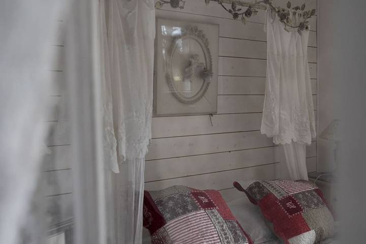 Appartement de vacances pour 2 personnes, avec jardin ainsi que sauna et terrasse