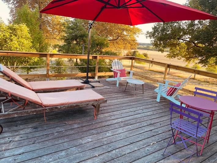 Chambre d’hôte pour 5 personnes, avec Terrasse et Jacuzzi ainsi que Jardin et Piscine en Charente - 3
