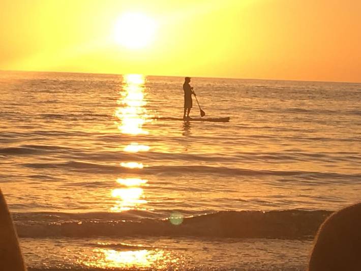 Cabin for 5 people, with terrace and yard in Gulf Coast