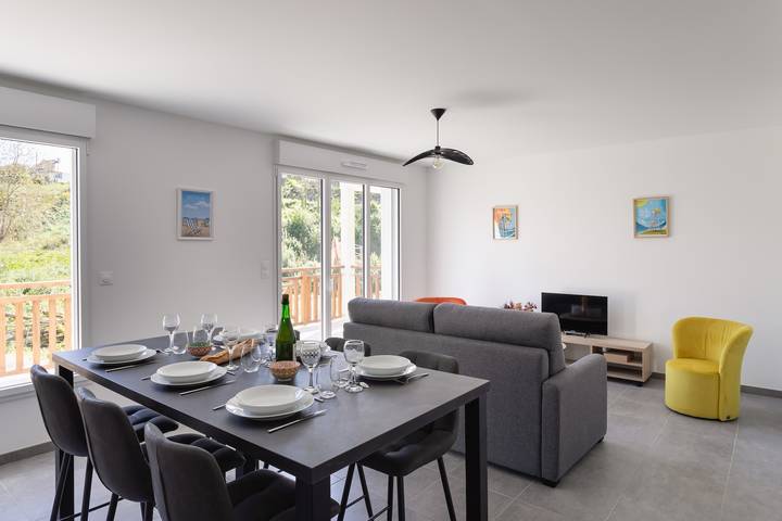 Appartement de vacances pour 6 personnes, avec Balcon