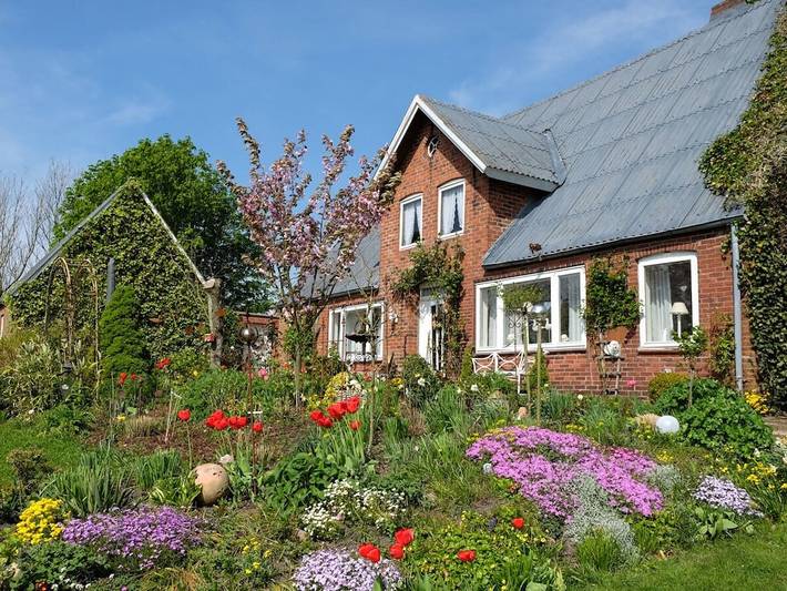 Gemütliche 1-Zimmer-Wohnung mit Terrasse in der Nähe der Küste und von Restaurants in Ockholm, Nordfriesland